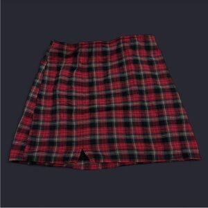 AE plaid skirt